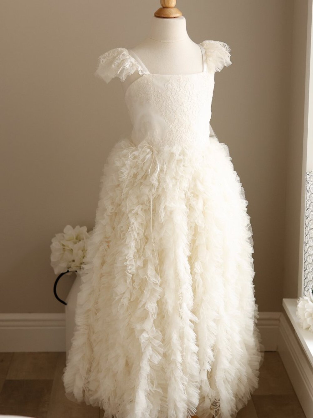 Dollcake Happily Ever After Frock Ivory Size 7 NWT Special Occasion Flower Girl